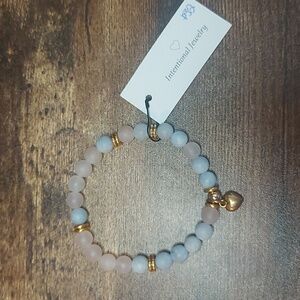 NWT Rose Quartz Bracelet